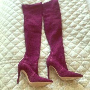 Gianvito Rossi over the knee boots